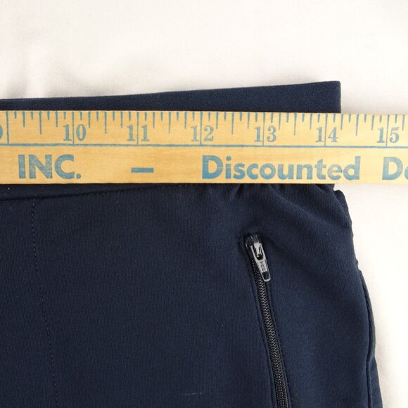 Y2K Nike Navy Zipper Front Pant Size S (4-6) - Picture 7 of 8